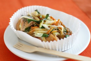 北海道ちゃんちゃん焼き風　鮭と野菜のオーブン焼き