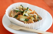 北海道ちゃんちゃん焼き風　鮭と野菜のオーブン焼き