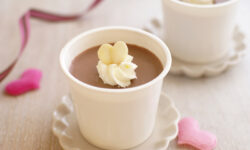 バレンタインココアゼリー